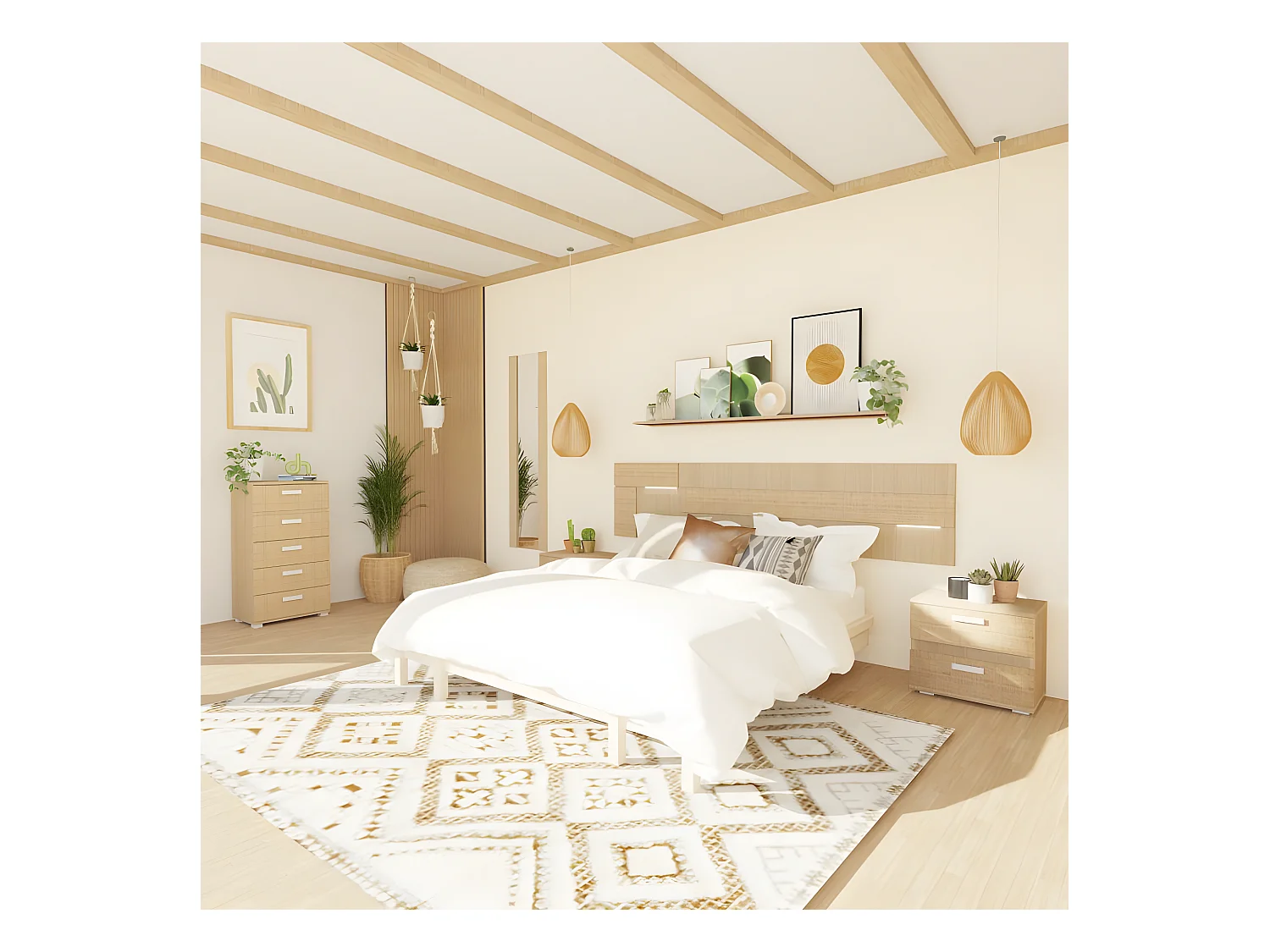 Espejo mural Ataneq Tofe