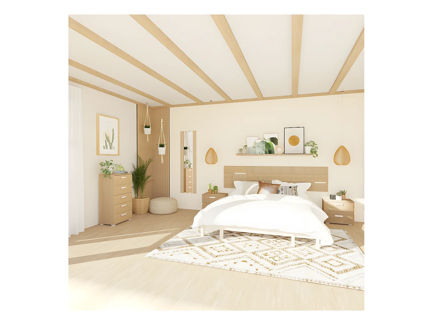 Espejo mural Ataneq Tofe