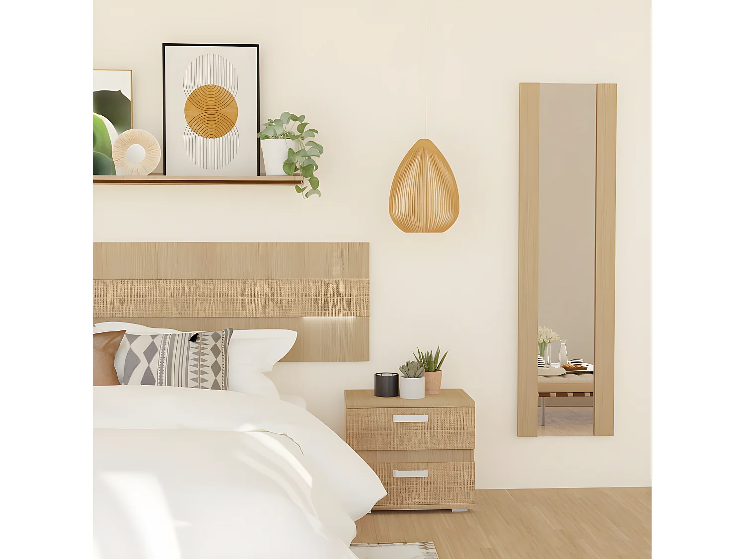 Espejo mural Ataneq Tofe