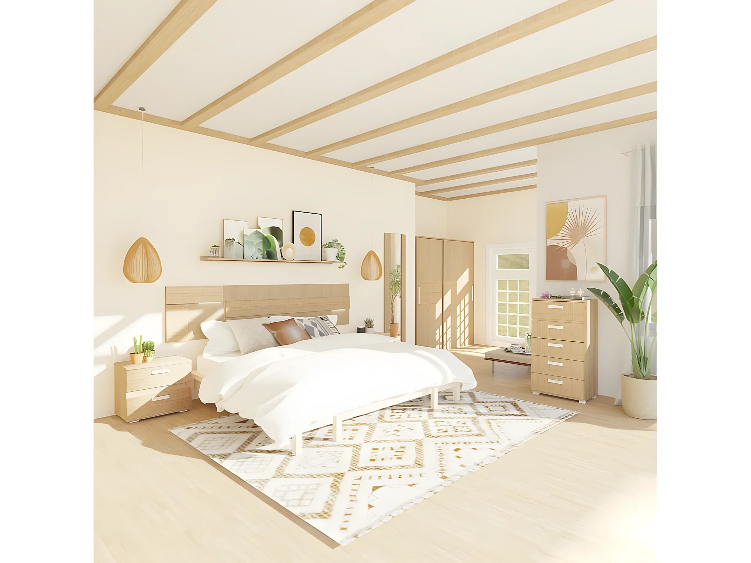 Espejo mural Ataneq Tofe