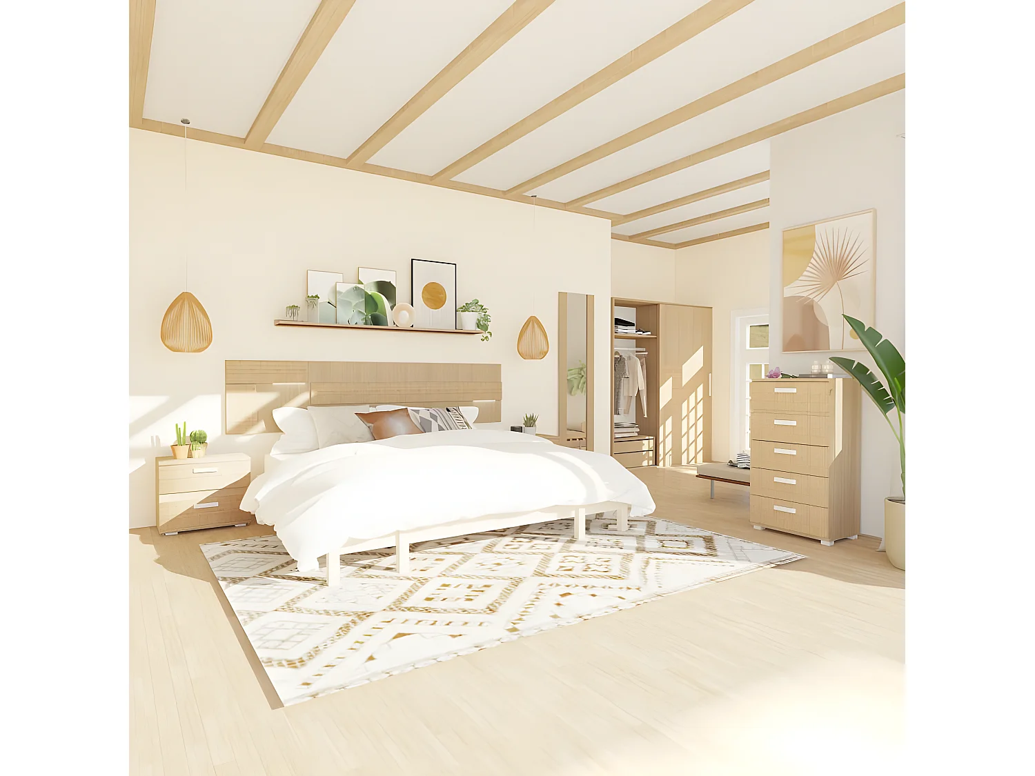 Espejo mural Ataneq Tofe