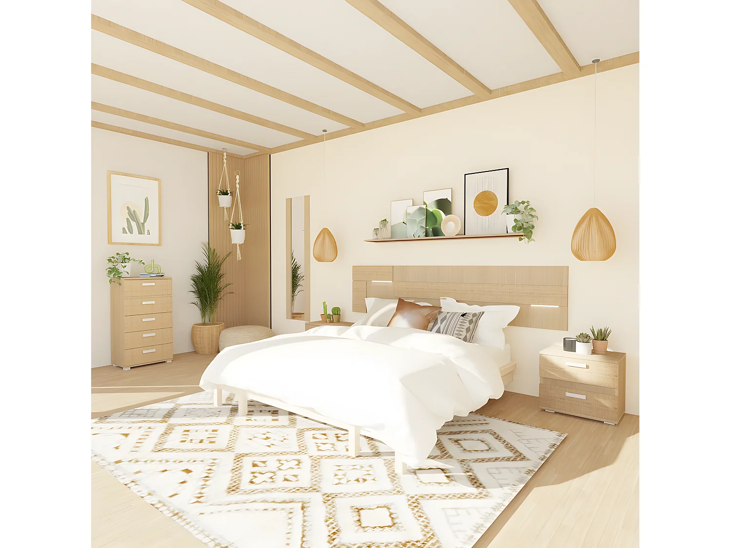 Espejo mural Ataneq Tofe