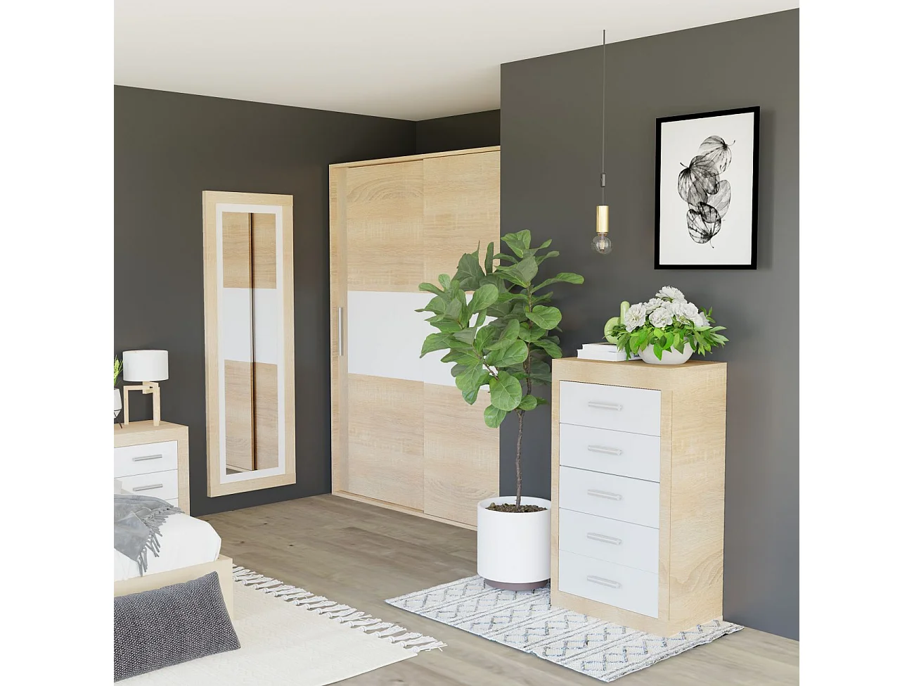 Espelho de parede Lara