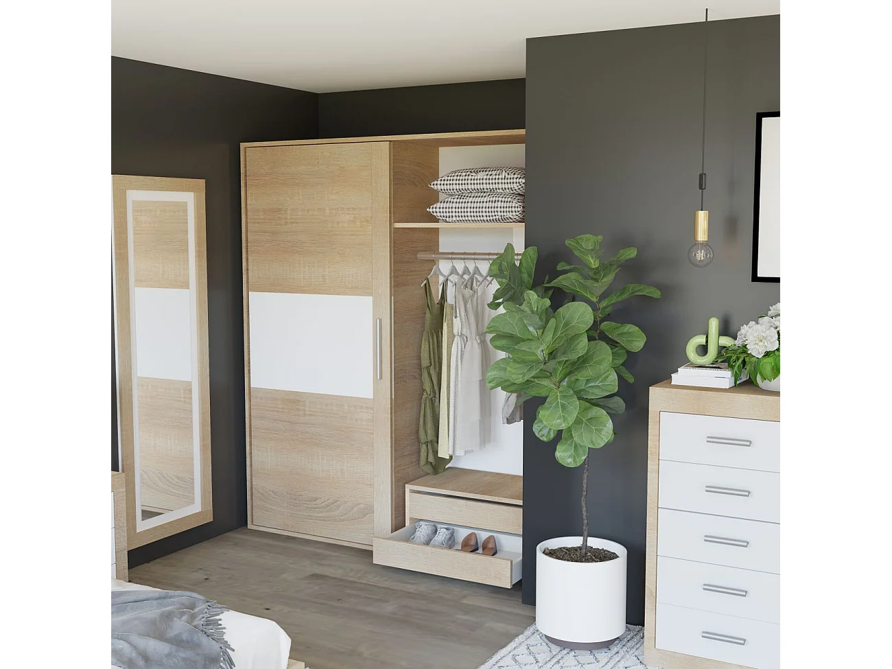 Espelho de parede Lara