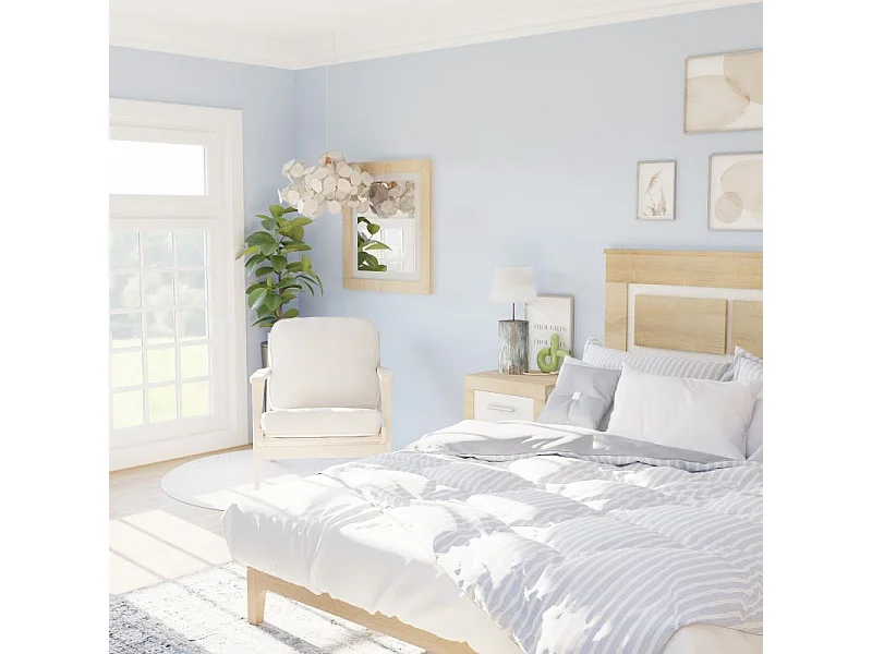 Espejo rectangular Kira Cambria - Blanco