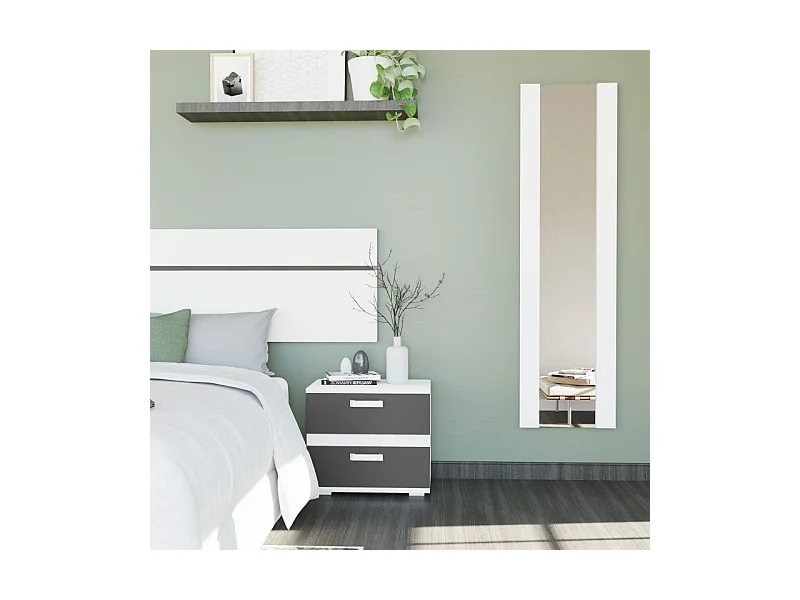 Espejo mural Ataneq Blanco