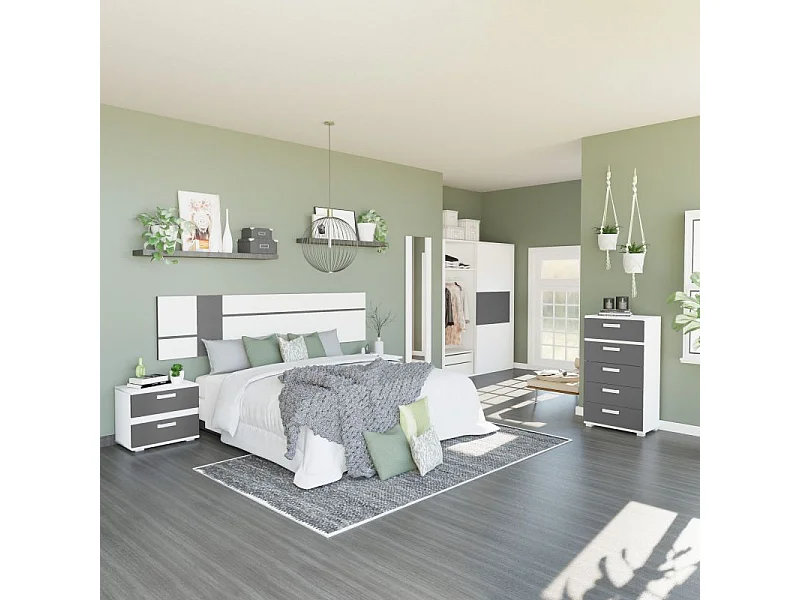 Espejo mural Ataneq Blanco