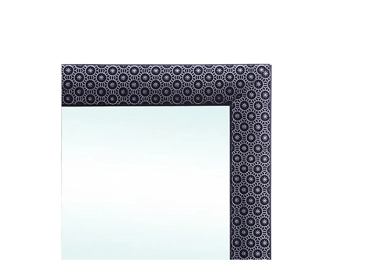 Espejo de pie Cardiff negro 146,5x38,5x30,5 cm