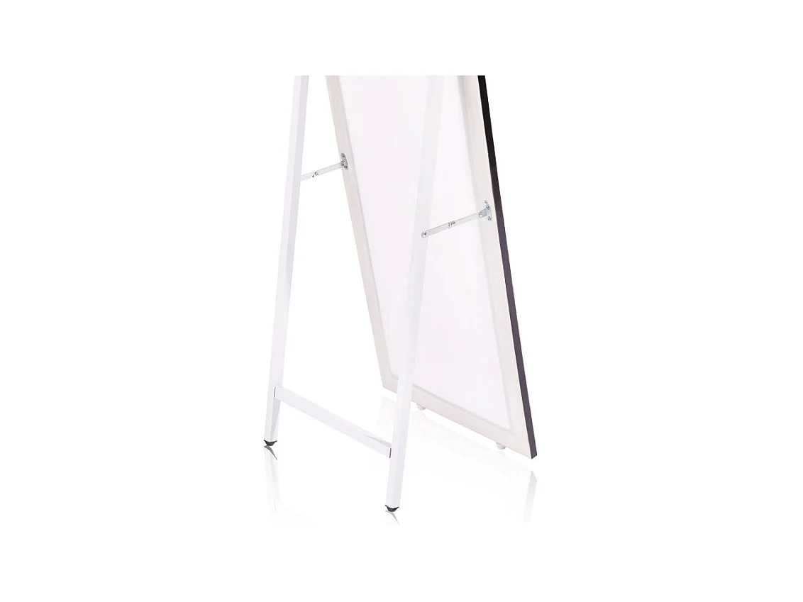 Espejo de pie Cardiff negro 146,5x38,5x30,5 cm