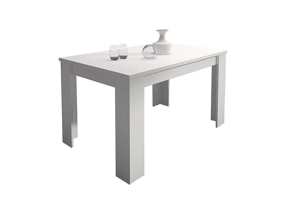 Mesa de comedor extensible Corfu Blanco