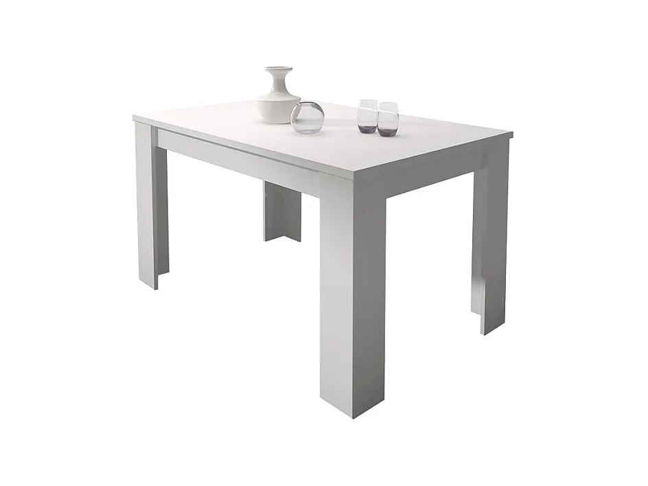 Mesa de comedor extensible Corfu Blanco