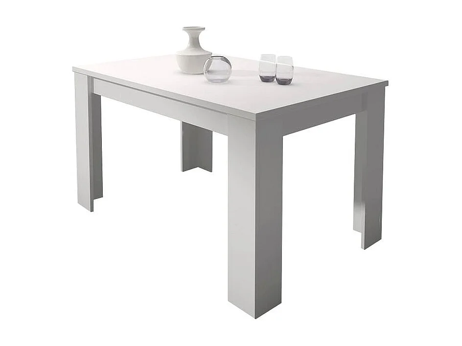Mesa de comedor extensible Corfu Blanco