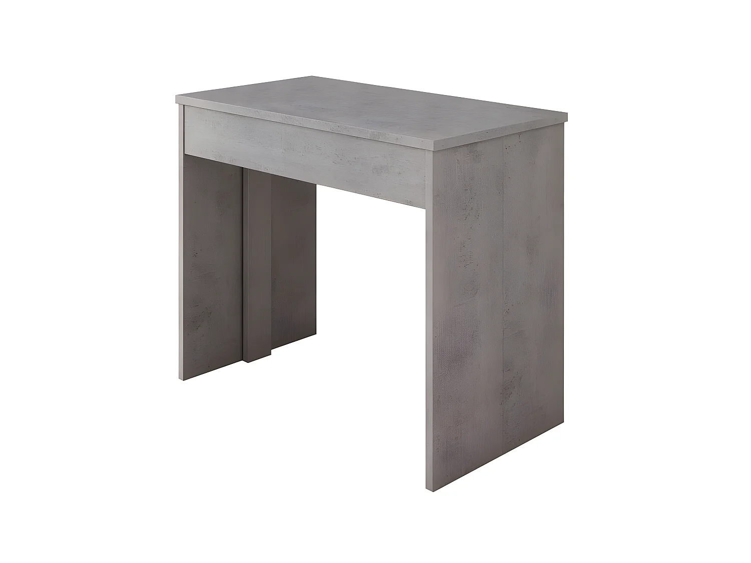 Mesa consola extensible Épsilon Gris cemento