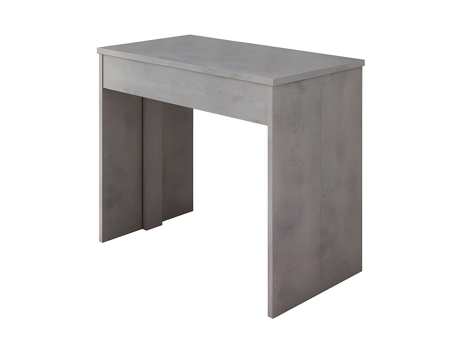 Mesa consola extensible Épsilon Gris cemento