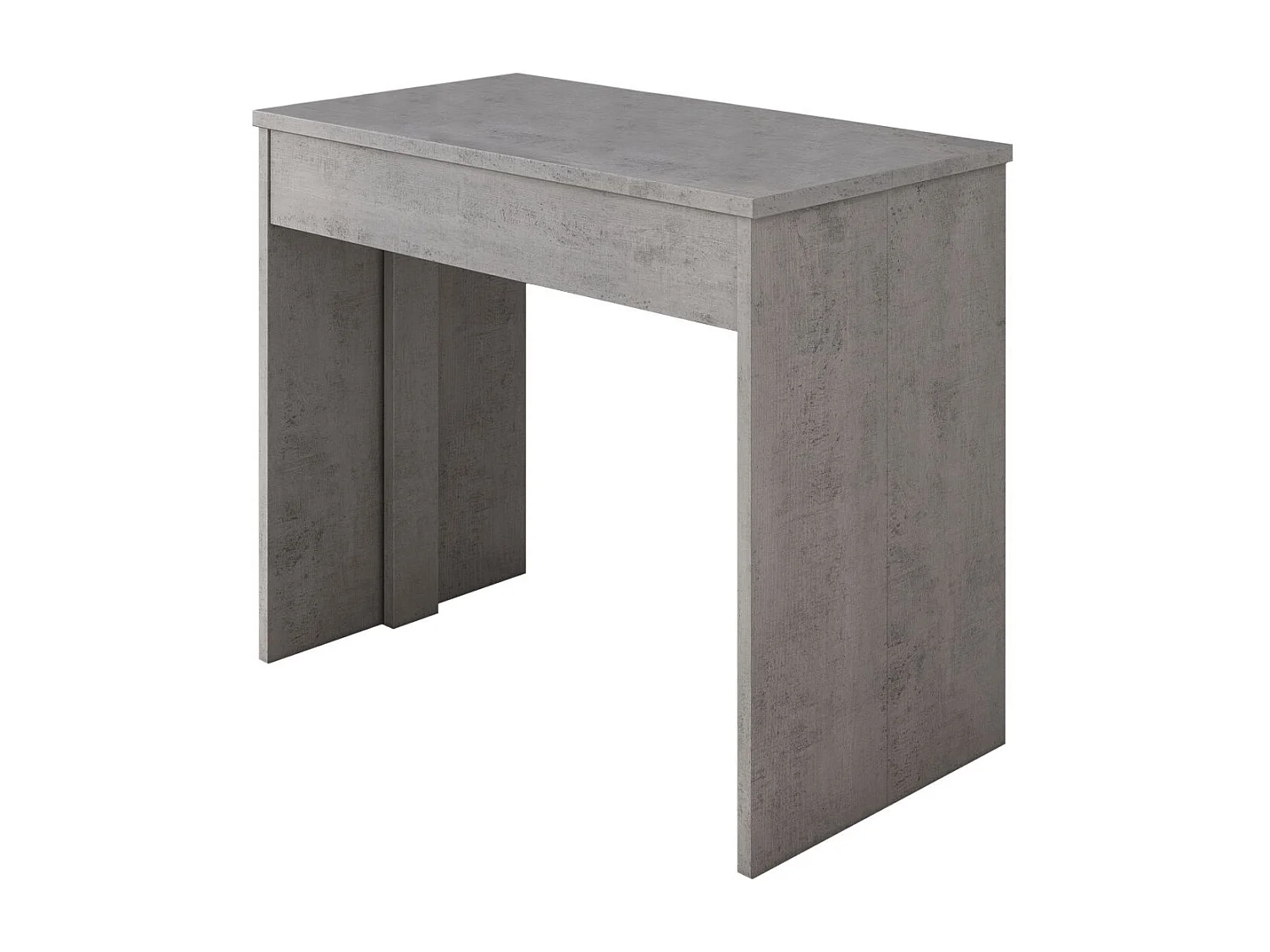 Mesa consola extensible Épsilon Gris cemento