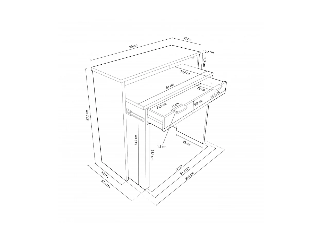 Mesa de consola Aput