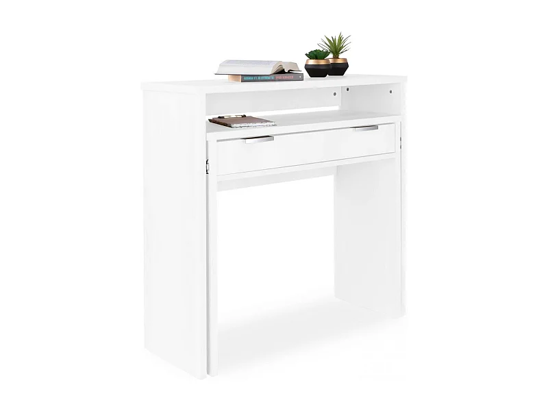 Mesa de escritorio consola Aput Blanco