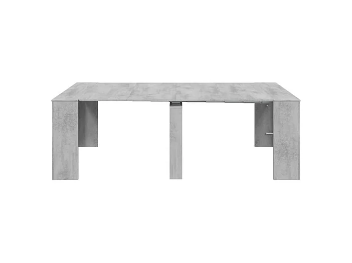 Consola de comedor extensible Funzionale 5 posiciones cemento
