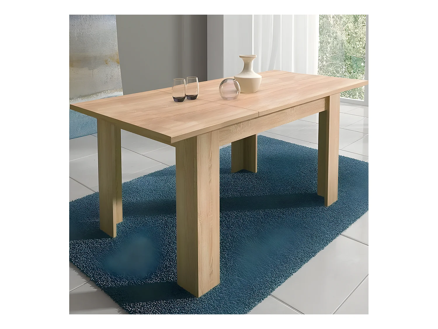 Mesa de comedor extensible Corfu Cambria