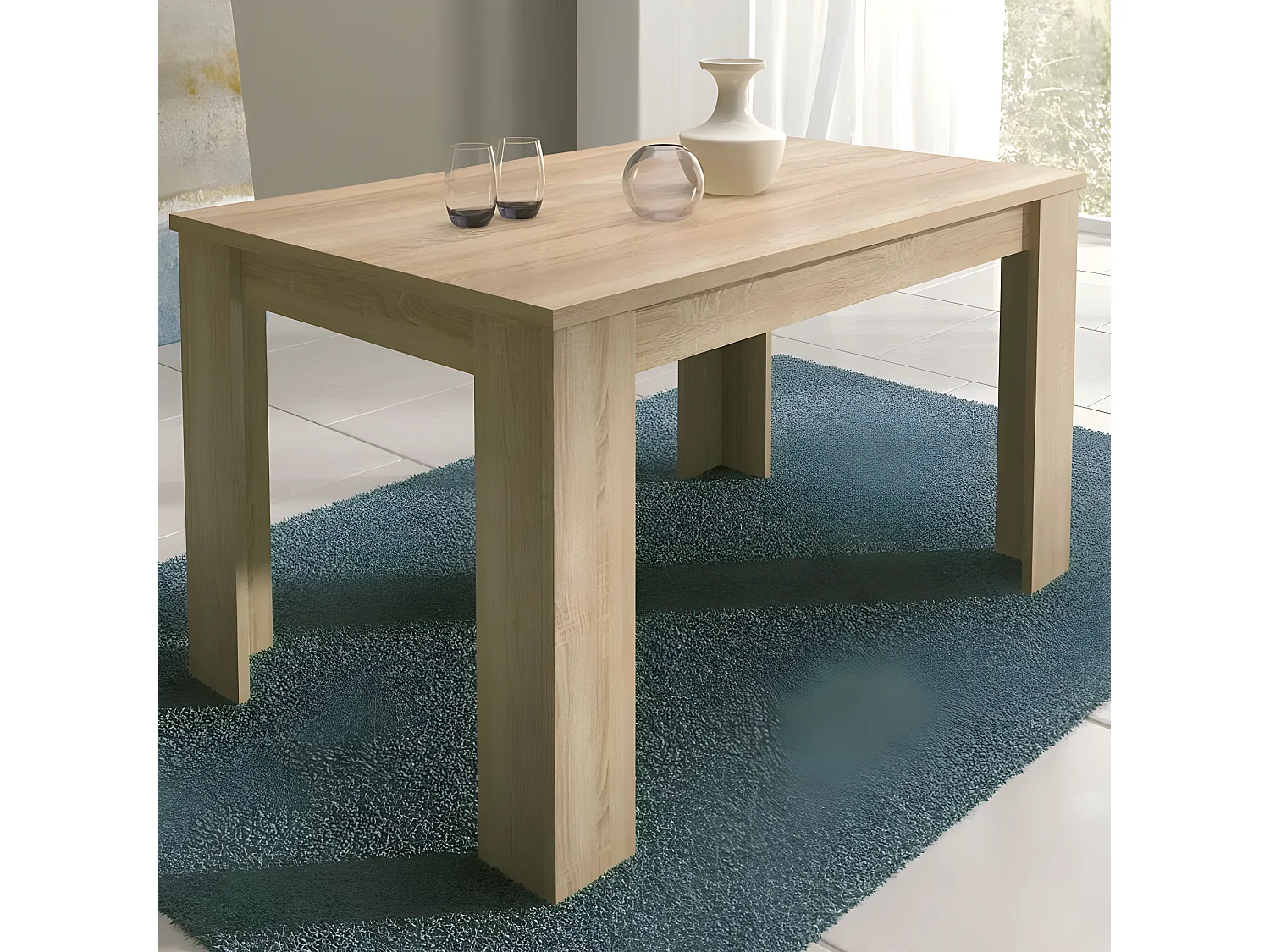 Mesa de comedor extensible Corfu Cambria