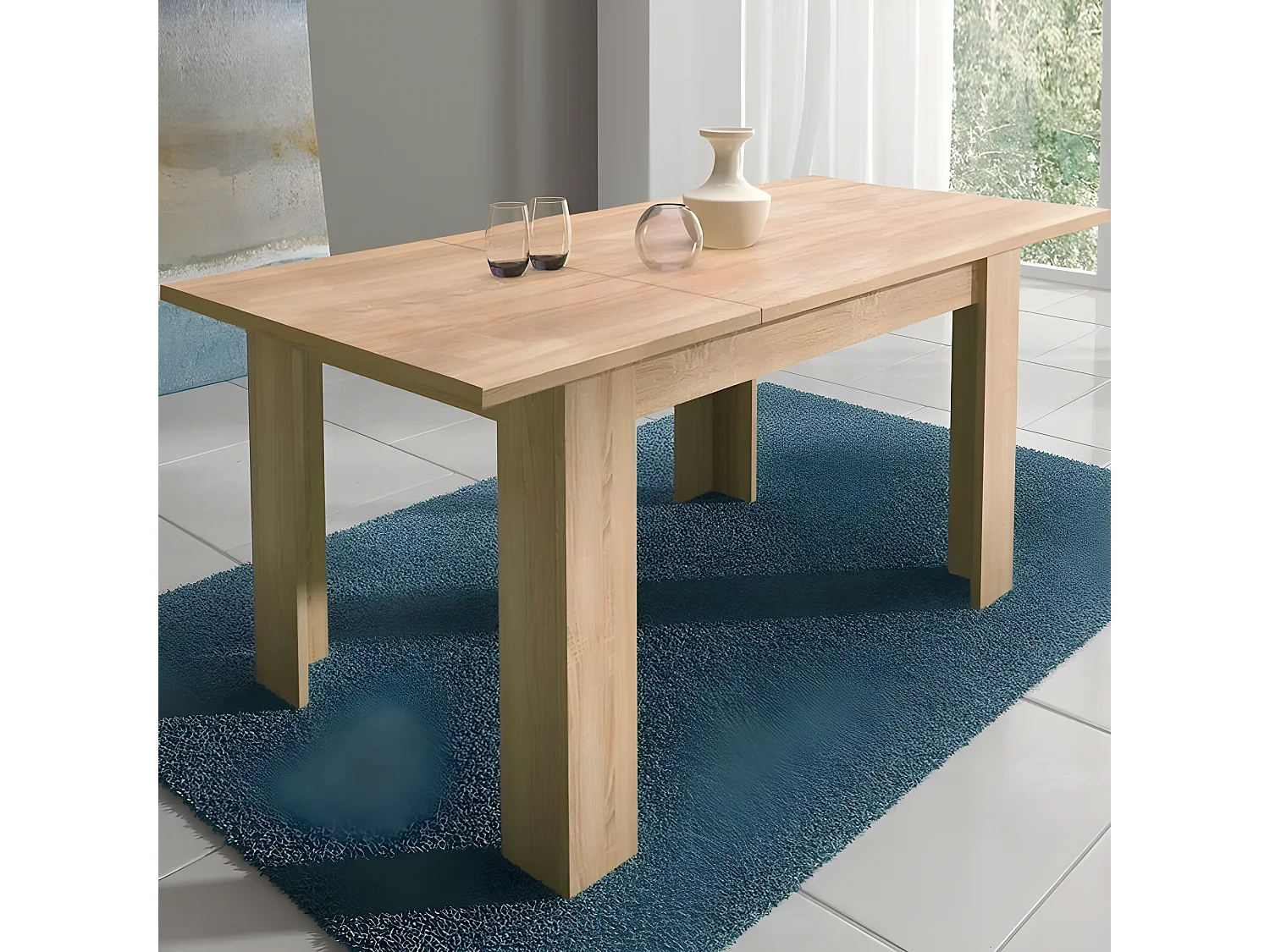Mesa de comedor extensible Corfu Cambria