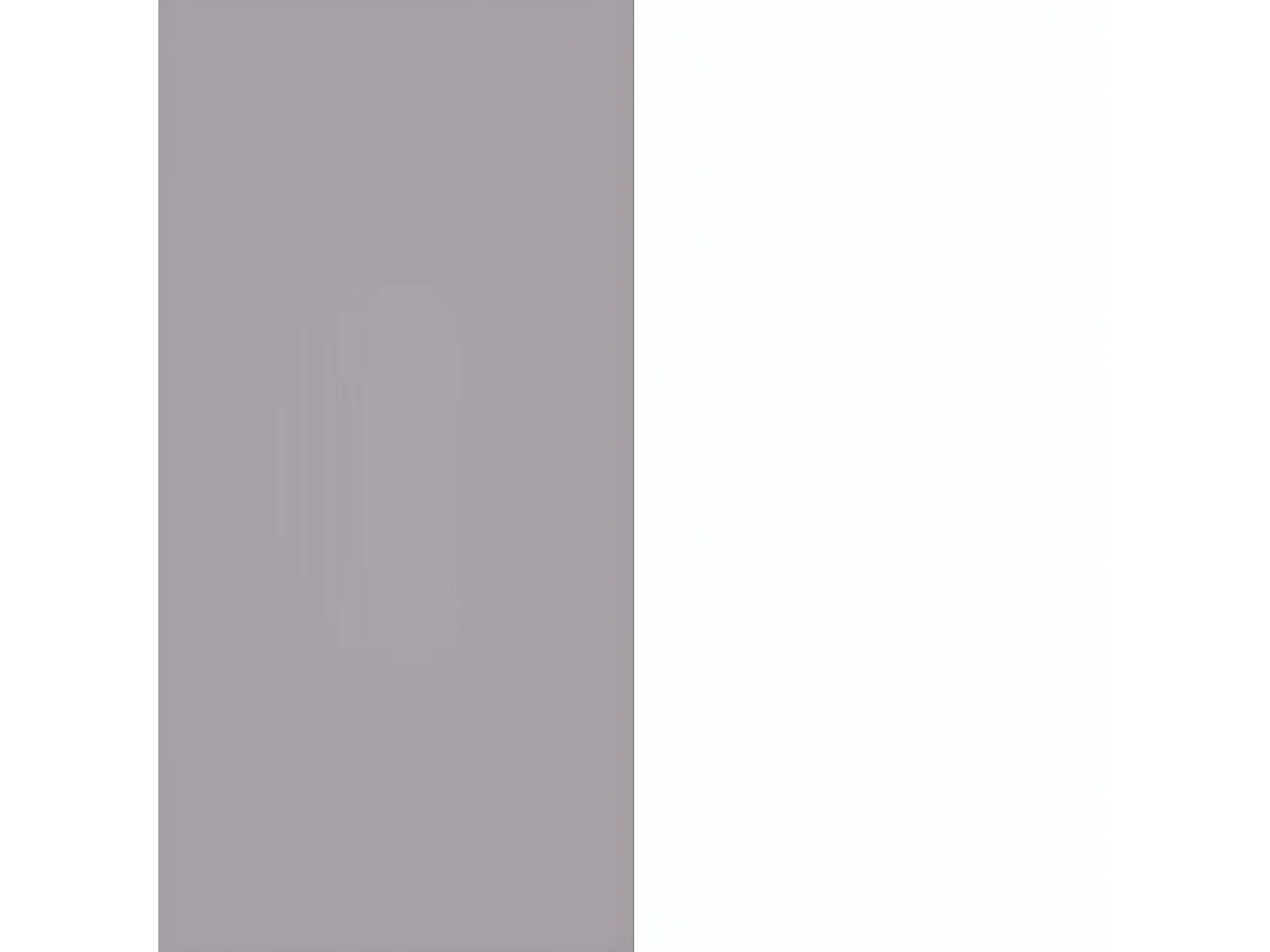 Mesa de cocina extensible Chef Gris - Blanco