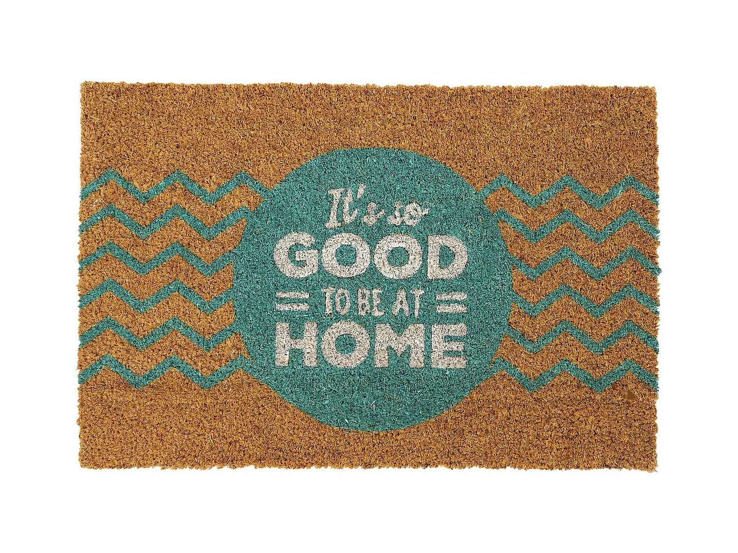 Paillasson 40x60 cm GOOD It's so Good to be at Home turquoise