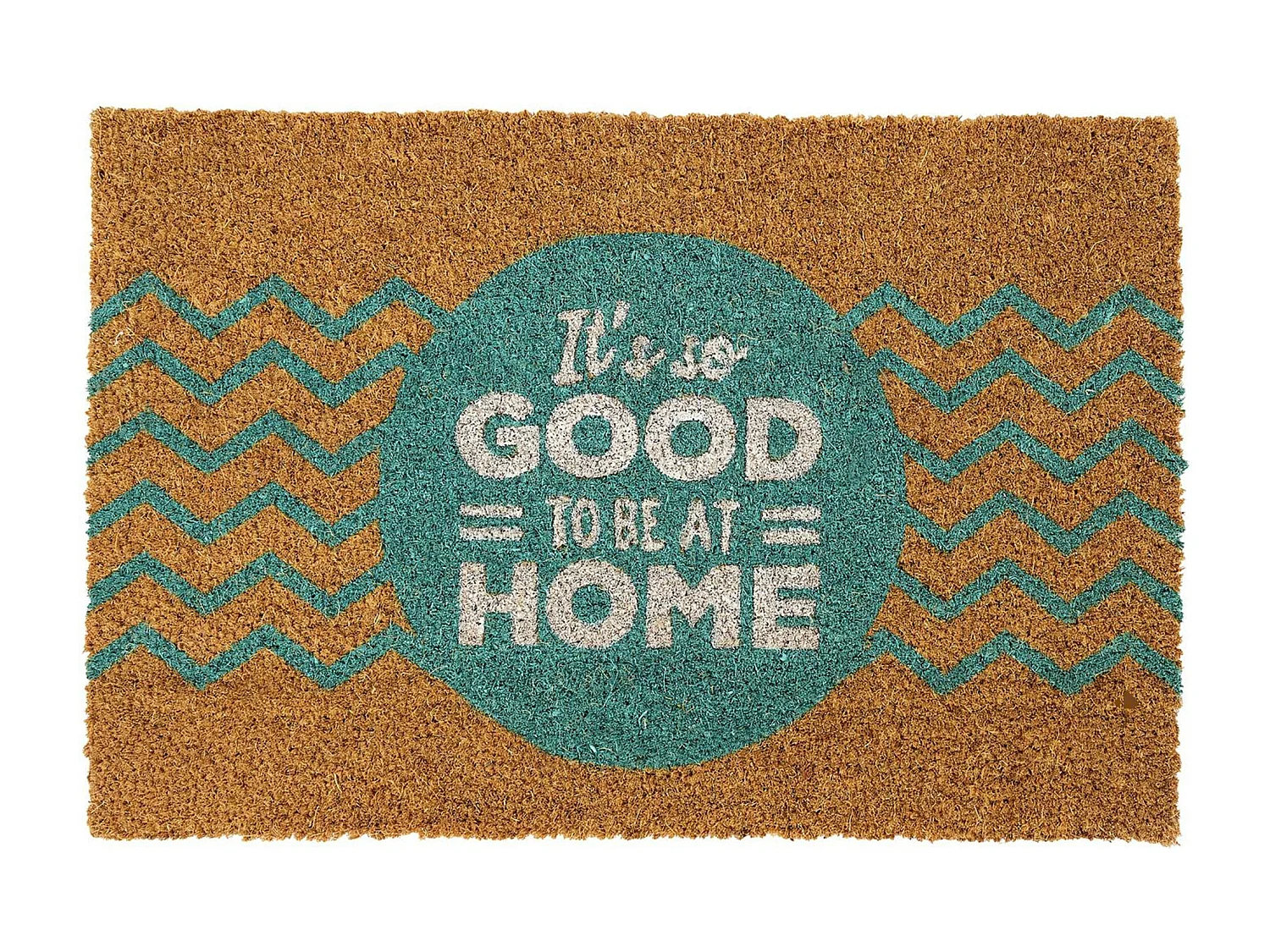 Paillasson 40x60 cm GOOD It's so Good to be at Home turquoise
