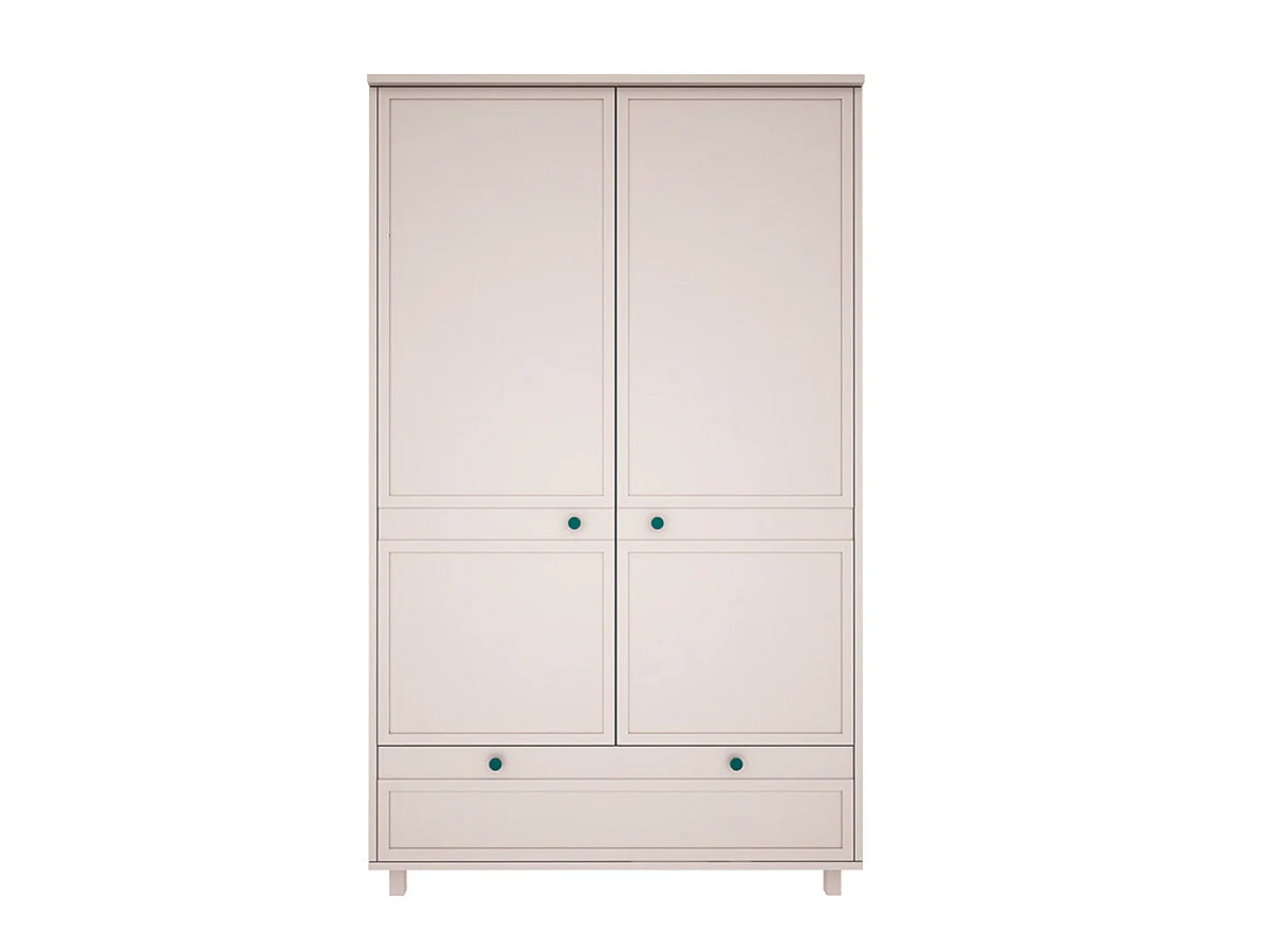 Armoire 2 portes 1 tiroir Gabriel - Cachemire