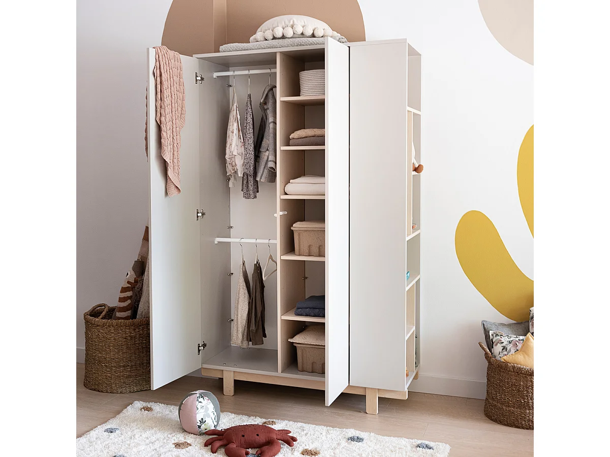 Armoire 2 portes Romy - Cachemire