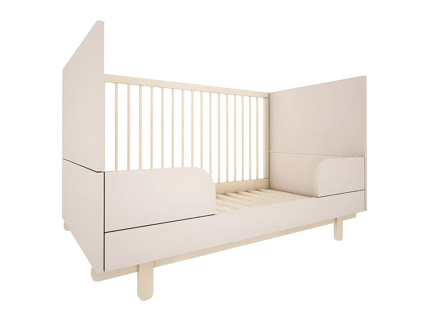 Lit évolutif 70x140 Romy - Cachemire