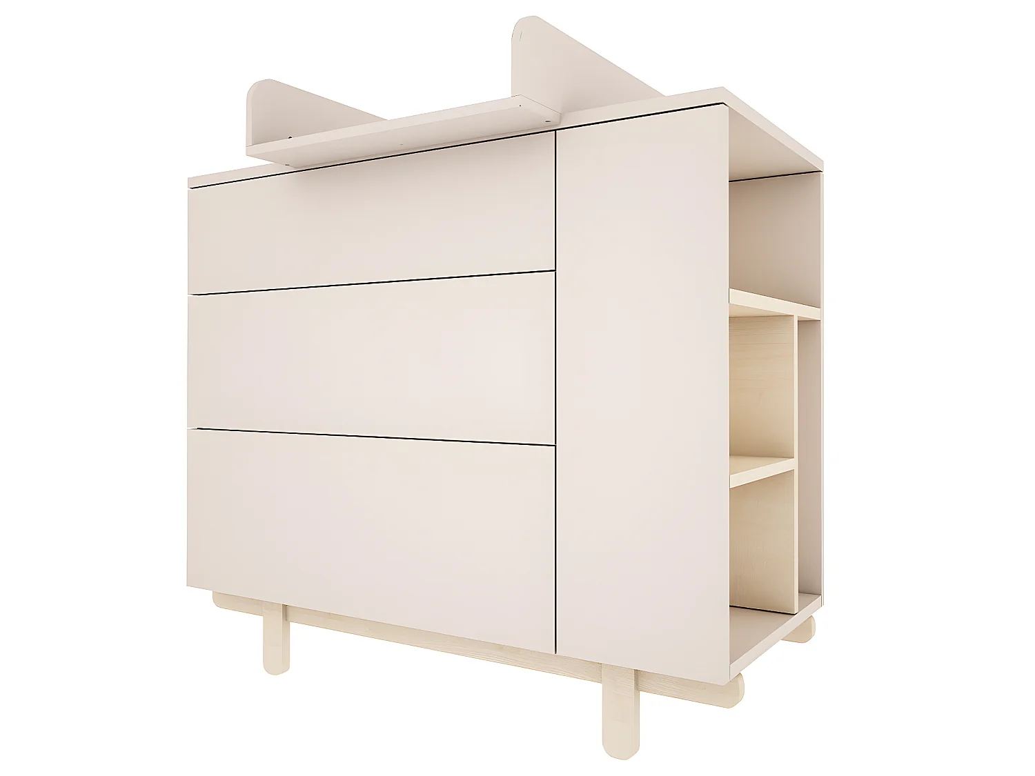 Plan à langer Romy - Cachemire