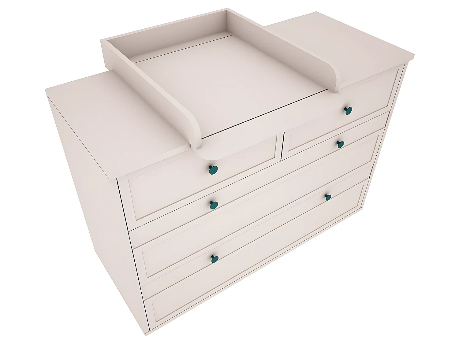 Plan à langer Gabriel - Cachemire