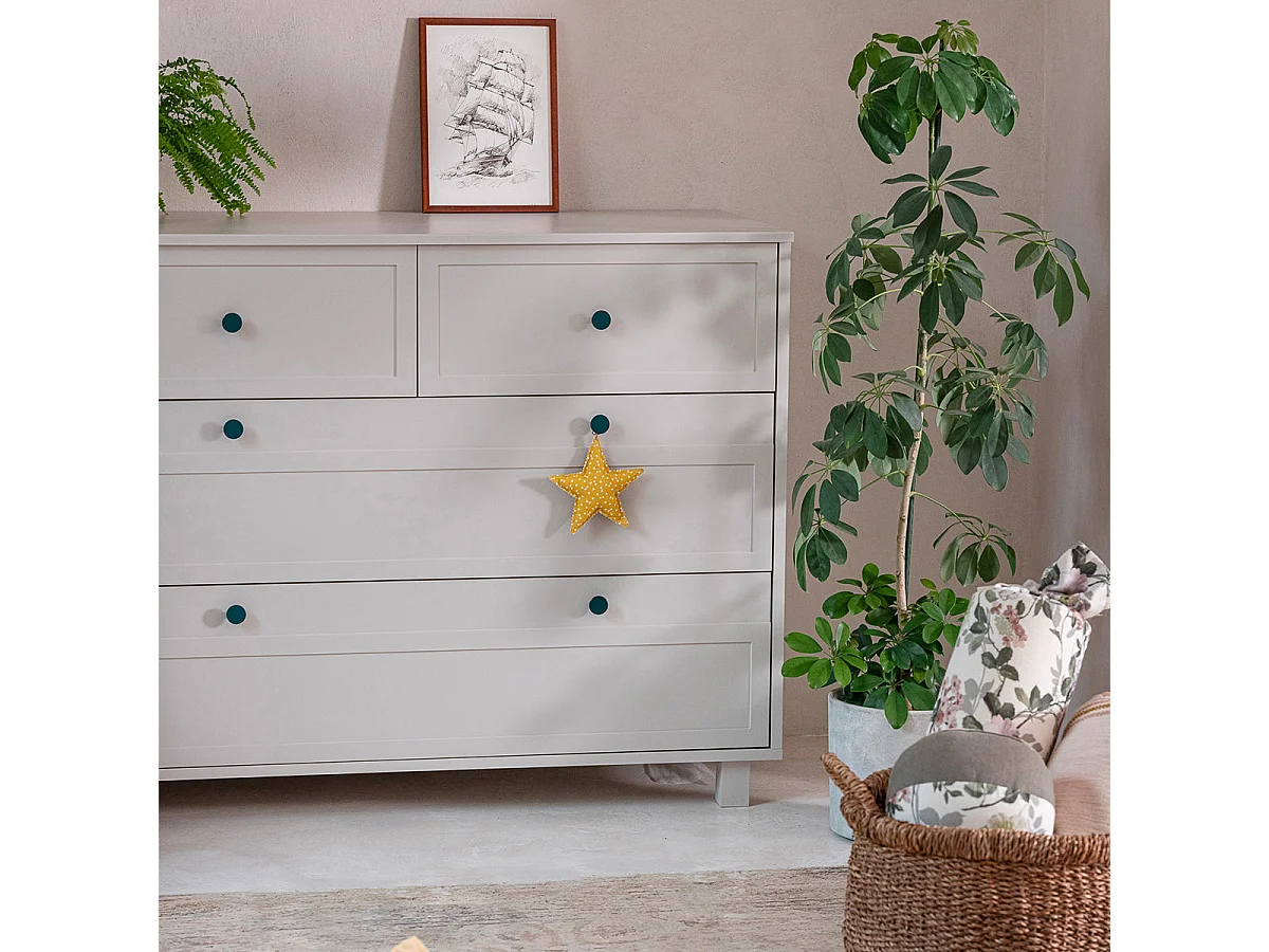 Commode 4 tiroirs Gabriel - Cachemire