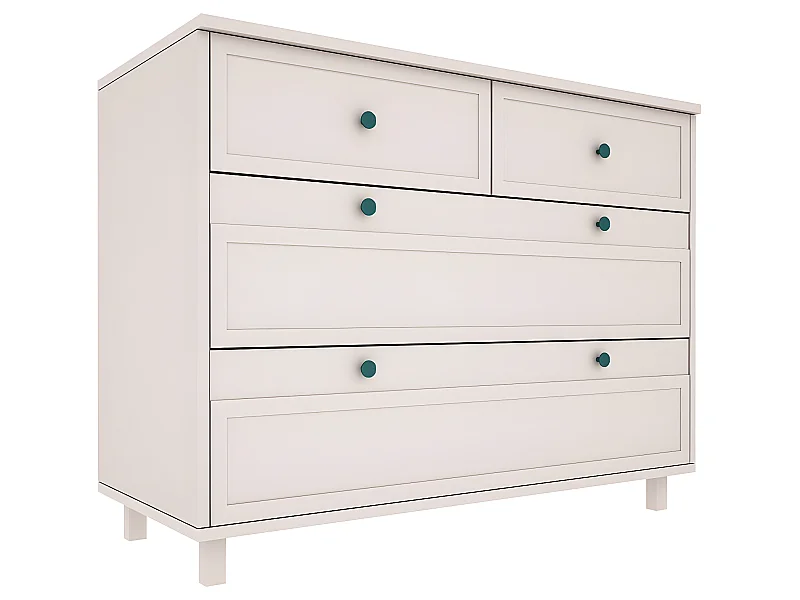 Commode 4 tiroirs Gabriel - Cachemire