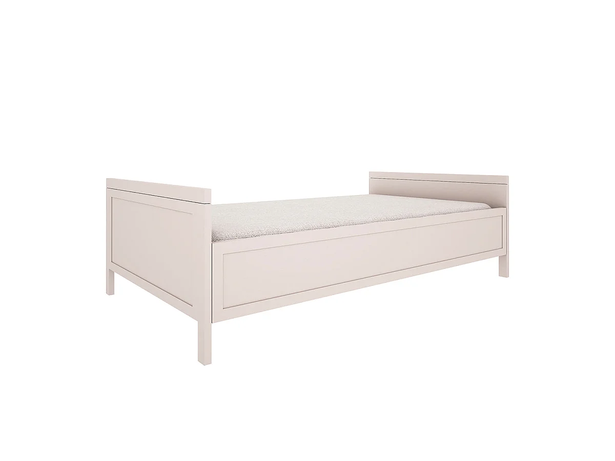 Lit évolutif 70x140 et commode 4 tiroirs Gabriel - Cachemire