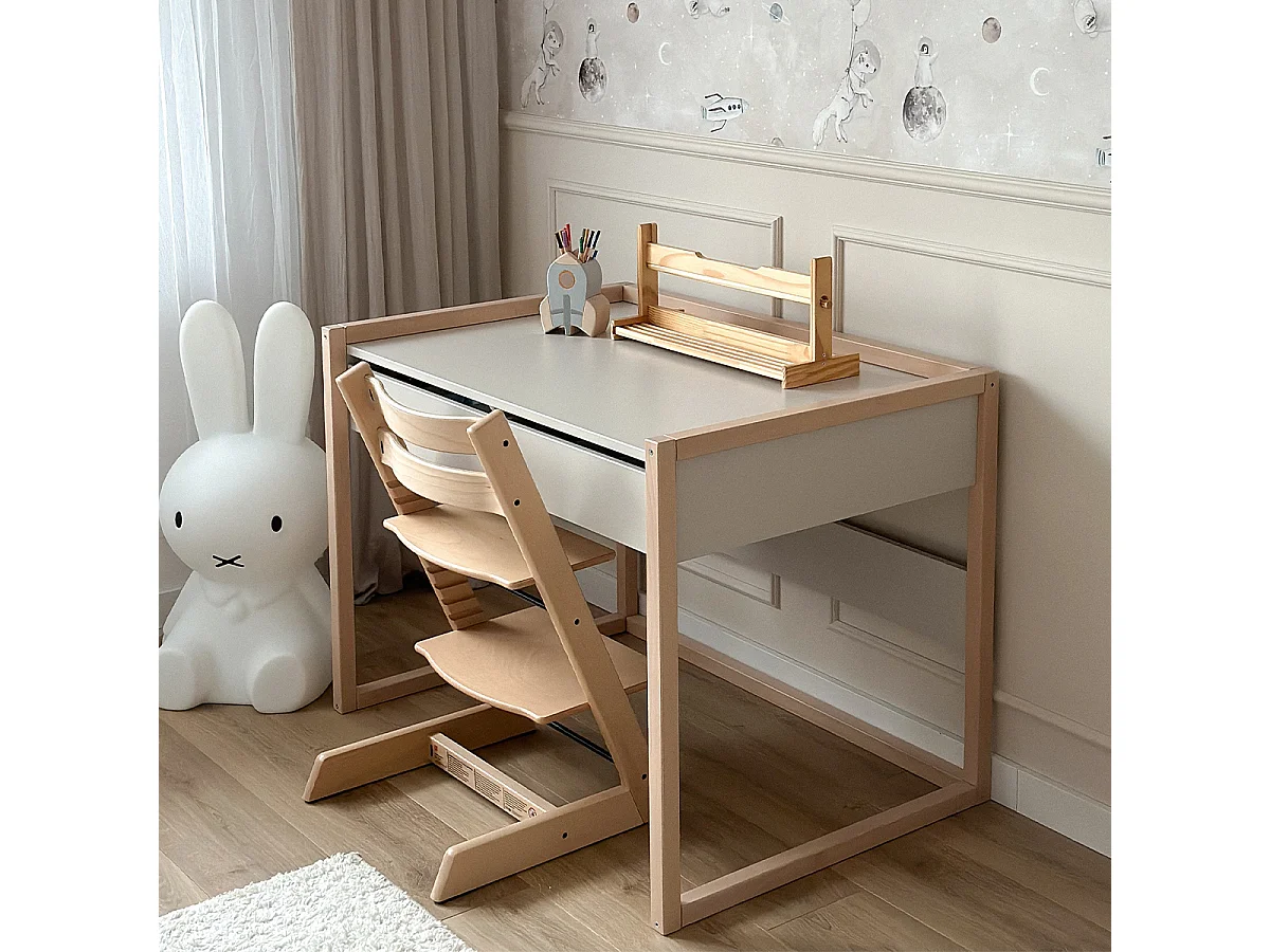 Bureau 2 tiroirs Romy - Cachemire