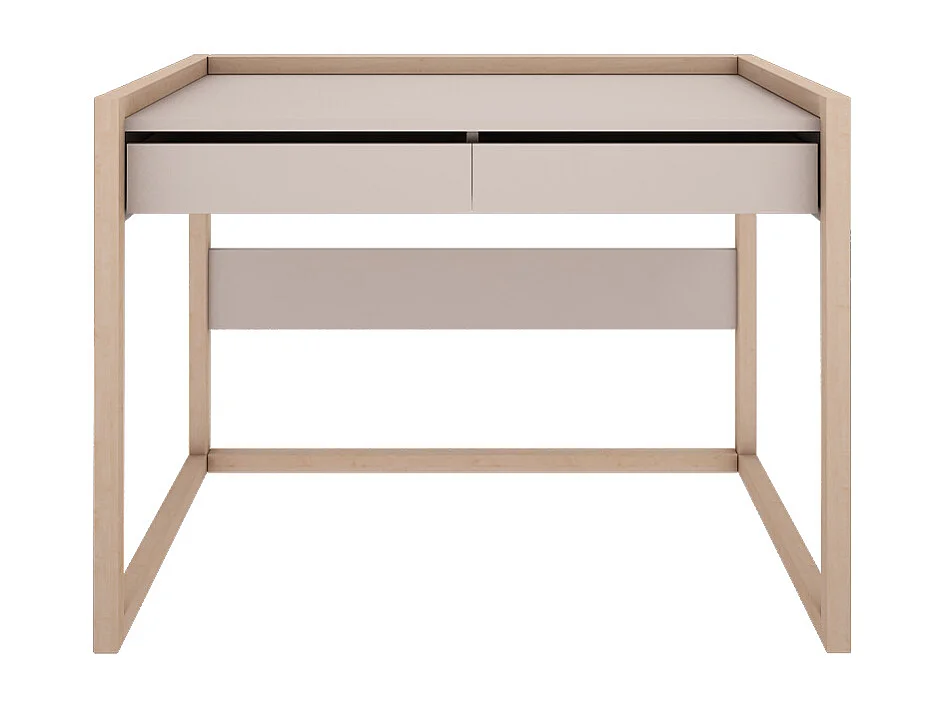 Bureau 2 tiroirs Romy - Cachemire