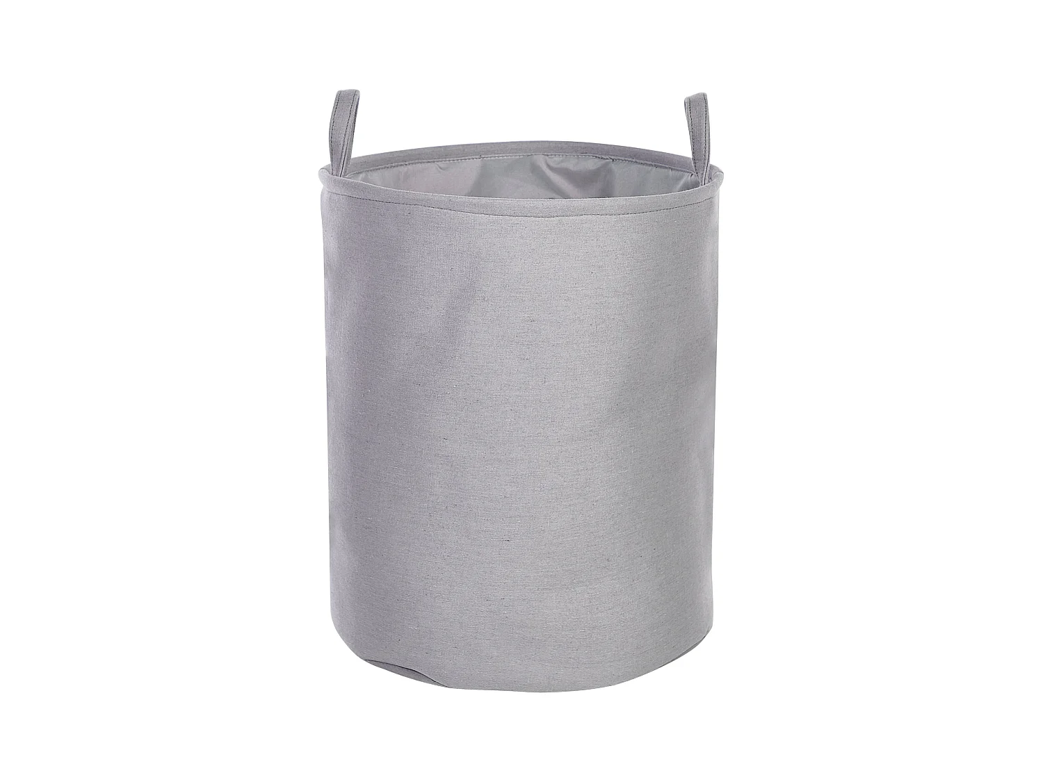 Conjunto de 3 cestos em tecido de poliéster cinzento ARCHA