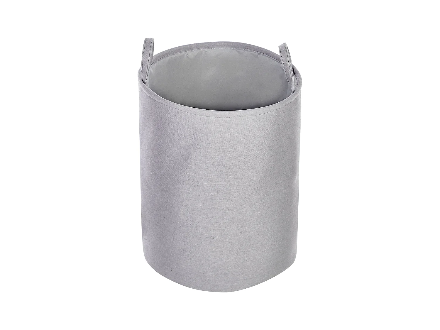 Conjunto de 3 cestos em tecido de poliéster cinzento ARCHA