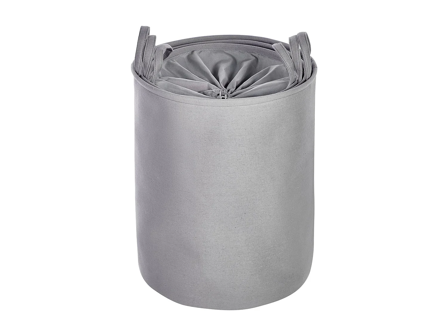 Lot de 3 paniers ARCHA Coton Gris