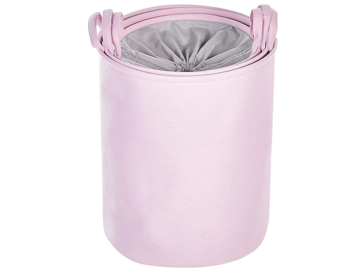 Aufbewahrungskorb 3er Set ARCHA Baumwolle Rosa