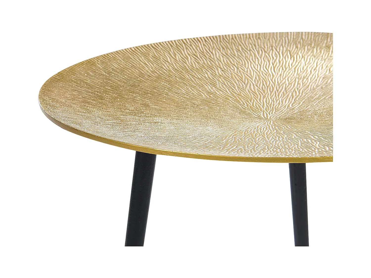 Mesa de apoio WAIPU Metal Dourado