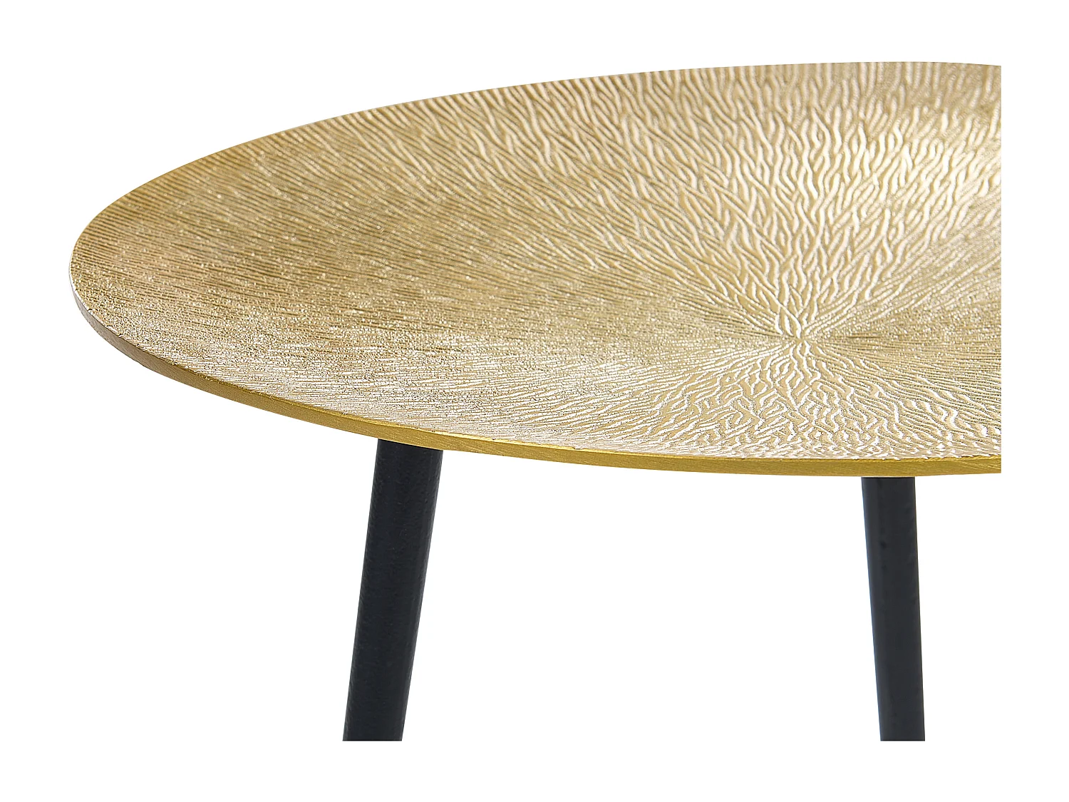 Table d'appoint WAIPU Métal Doré