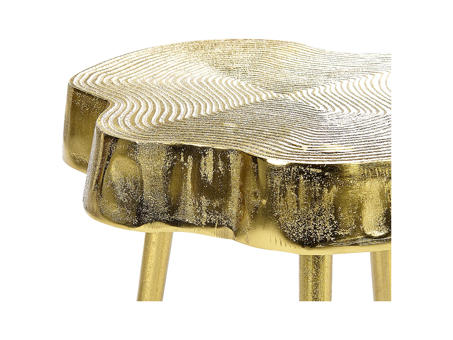 Tavolino TAUPO Metallo Oro