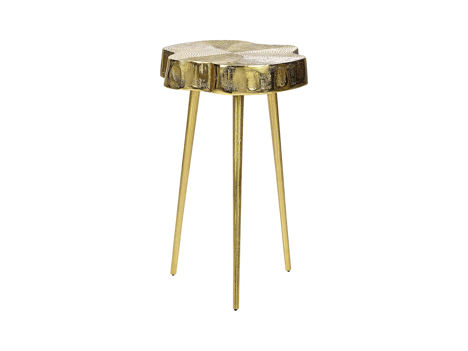 Table d'appoint TAUPO Métal Doré