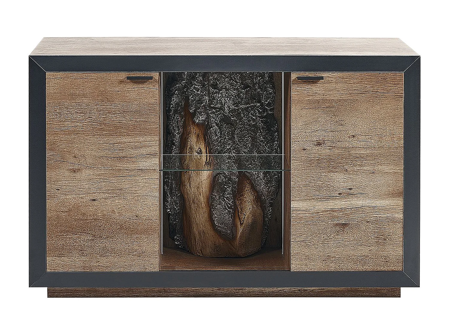 Armoire MARANA Marron/noir