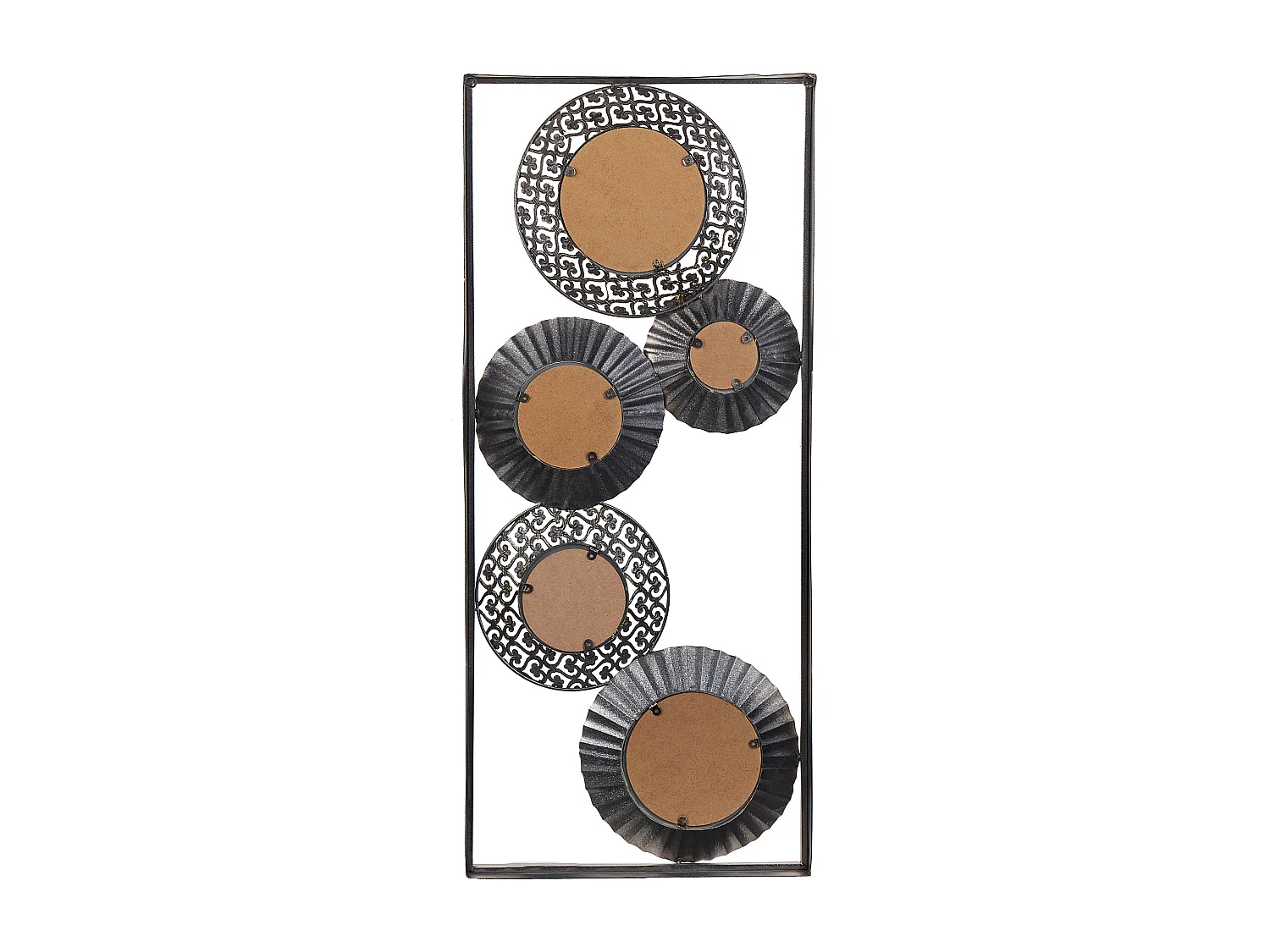 Wanddecoratie MAICOBA 90 cm Metaal Goud