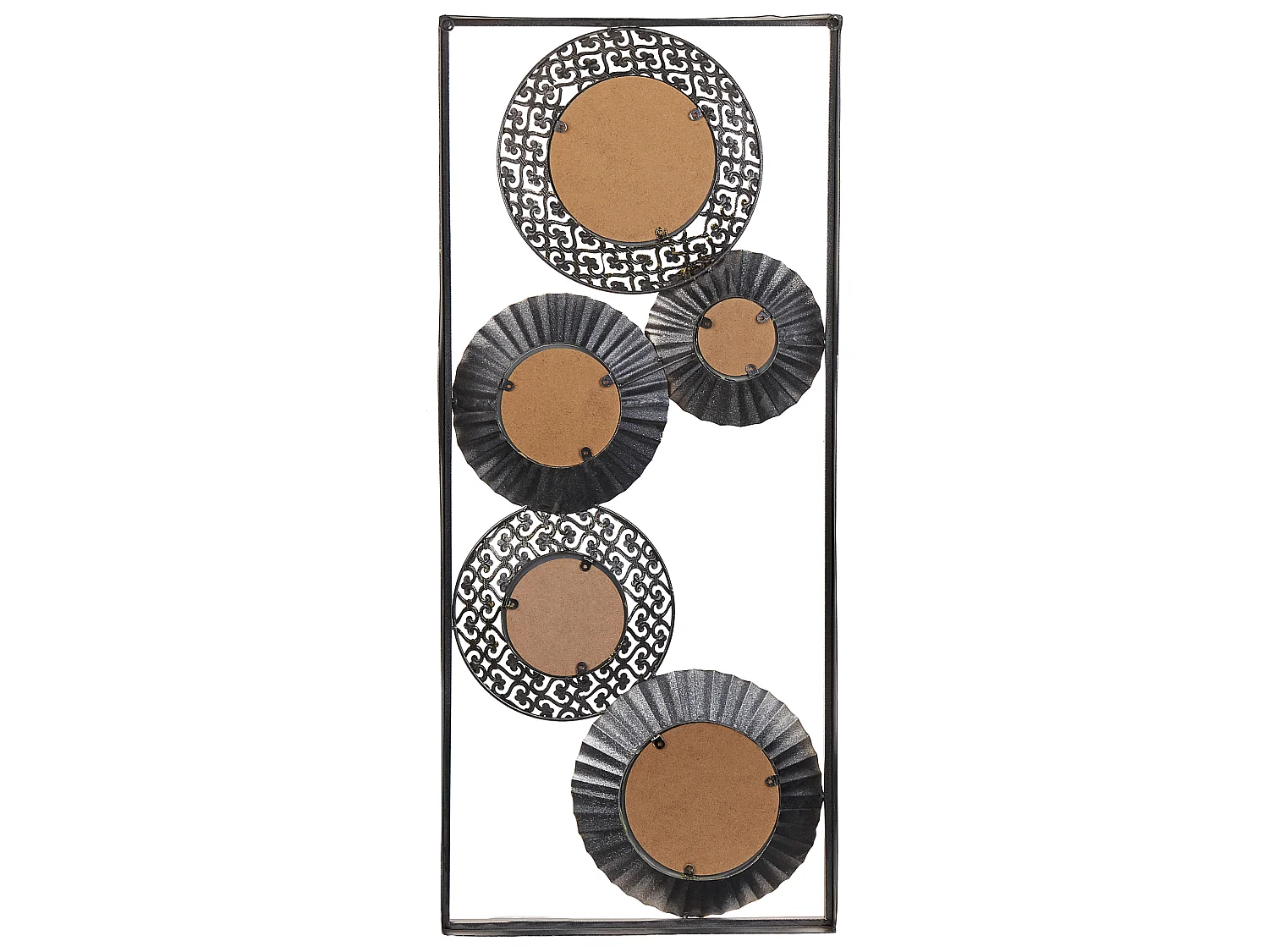 Decoración de pared MAICOBA 90 cm Metal Dorado