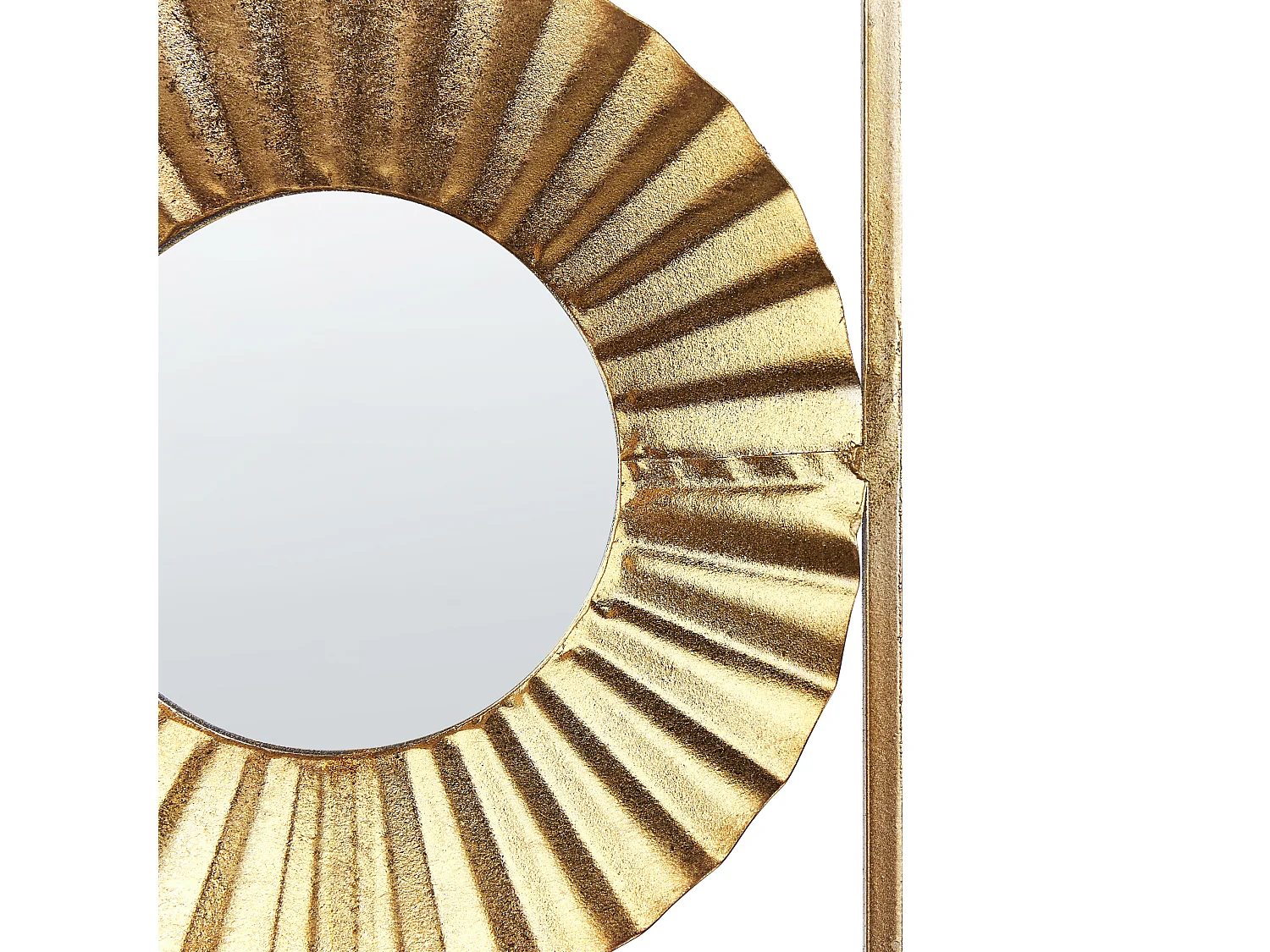 Decoración de pared MAICOBA 90 cm Metal Dorado